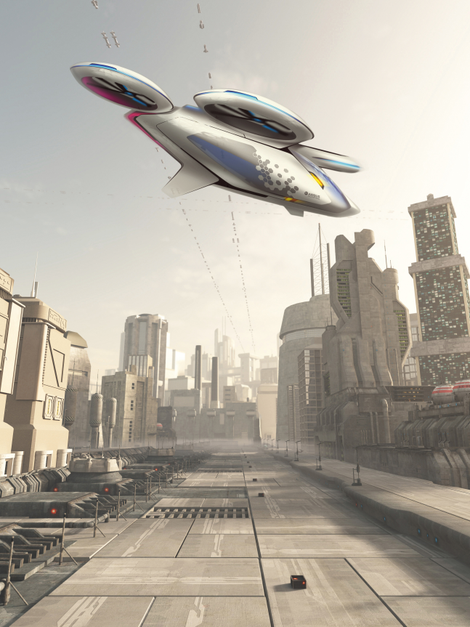 A CityAirbus vehicle. Photo credit: Airbus Group